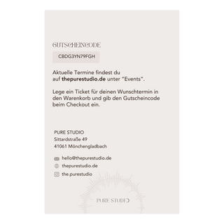 Gutschein: Meditation & Soundbath